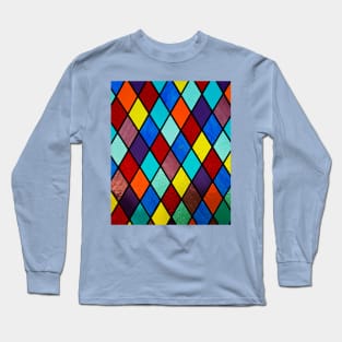 Mosaic Diamond Long Sleeve T-Shirt